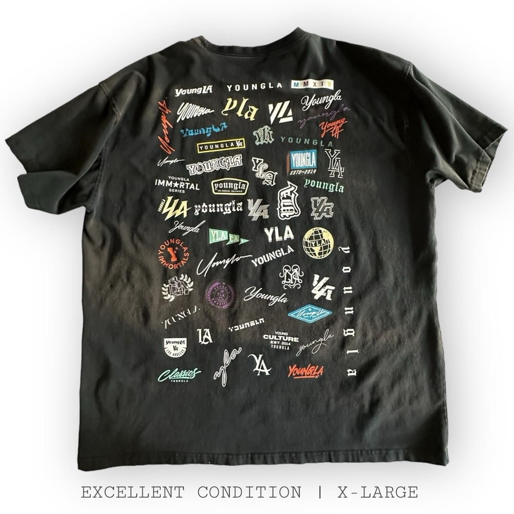 YOUNG LA - XL LOGO TEE
